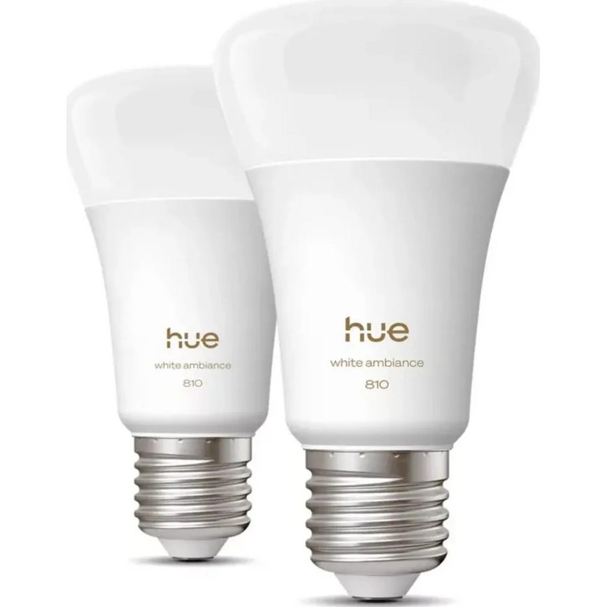 Zestaw 2x ściemnialne żarówki LED Philips Hue WHITE E27/7W/230V 2700K