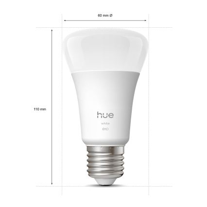 Zestaw 2x ściemnialne żarówki LED Philips Hue WHITE E27/7W/230V 2700K