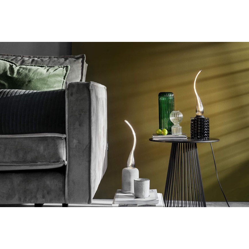 ZESTAW 2x ściemnialnych żarówek LED LAMDA E27/4W/230V 2100K przezroczyste
