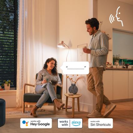 Zestaw 2x ściemnialnych żarówek LED RGB Philips SMART A60 E27/8,5W/230V 2200-6500K