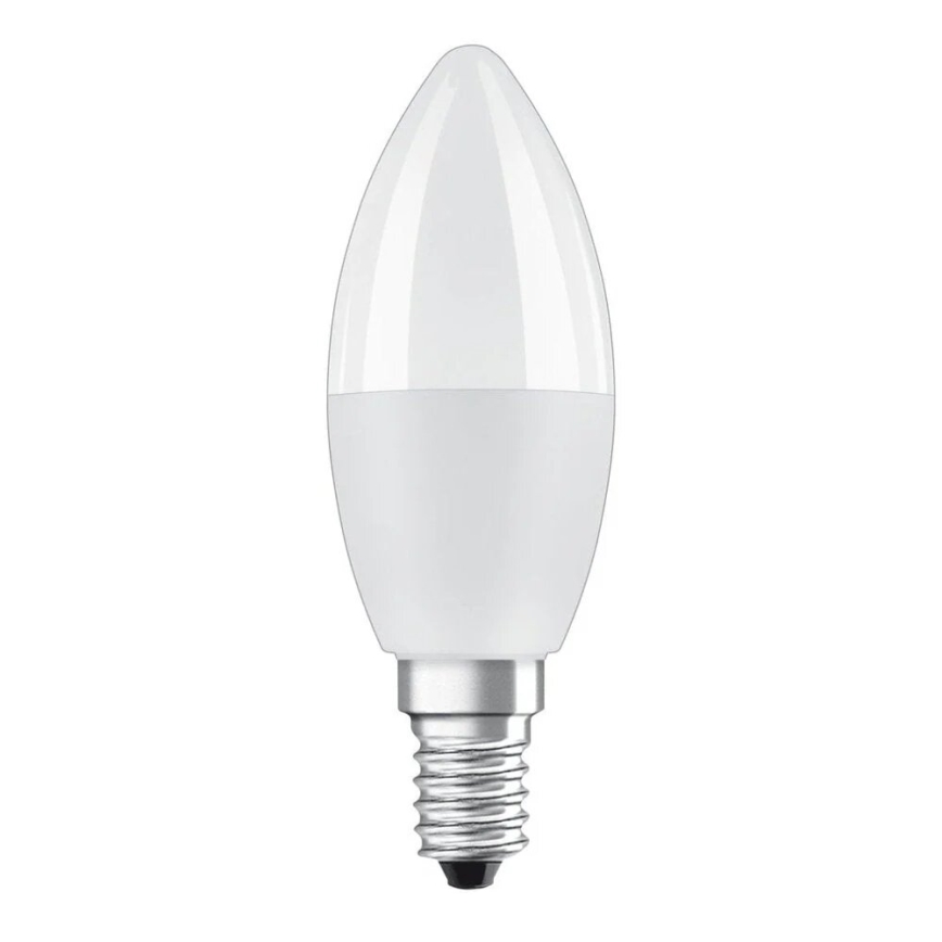 ZESTAW 2x Ściemniana żarówka LED RGBW B38 E14/4,9W/230V 2700K + zdalne sterowanie - Osram