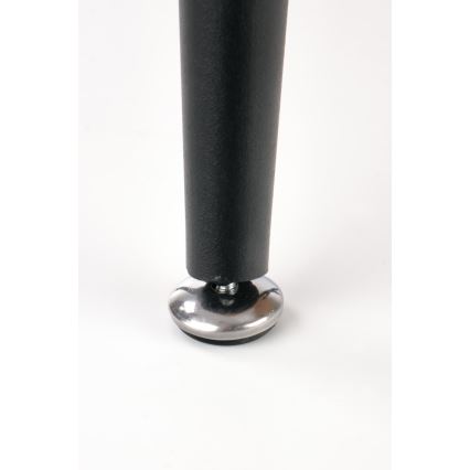 ZESTAW 2x Stół składany NICEA śr. 40/60 cm złoty dąb/czarny