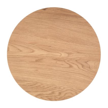 ZESTAW 2x Stolik kawowy ZENYA dąb/czarny