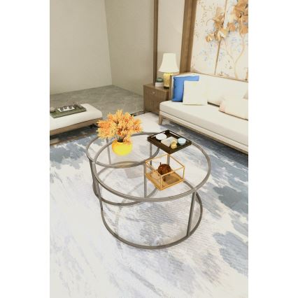 ZESTAW 2x Stolik konferencyjny BELARUS czarny