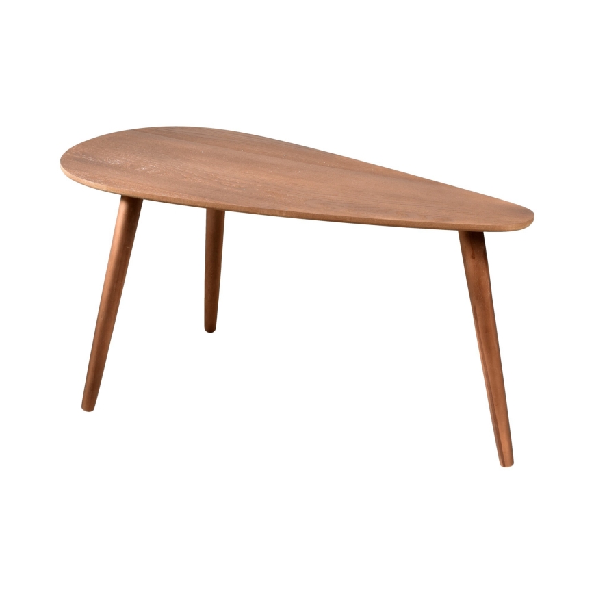 ZESTAW 2x Stolik konferencyjny SOLE 60/80x30/40 cm orzech