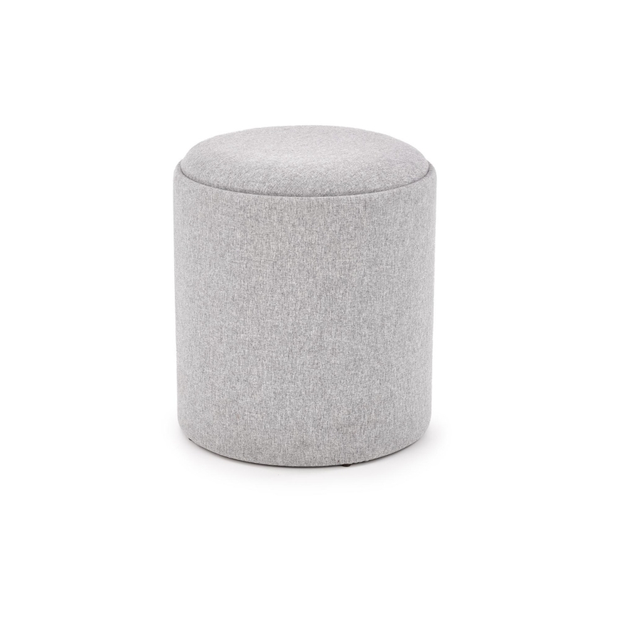 ZESTAW 2x Taboret AVIKO śr. 38/45 cm szary/beżowy