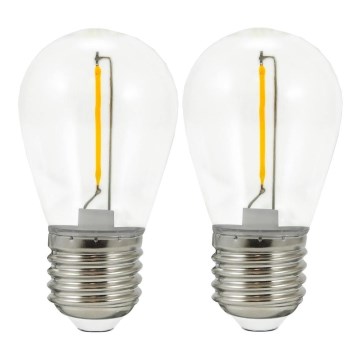 ZESTAW 2x Żarówka LED PARTY E27/0,3W/36V
