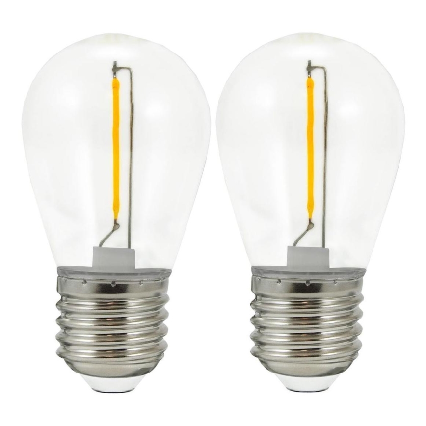 ZESTAW 2x Żarówka LED PARTY E27/0,3W/36V