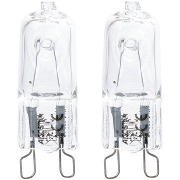 ZESTAW 2x Żarówka przemysłowa G9/25W/230V 2700K - Aigostar