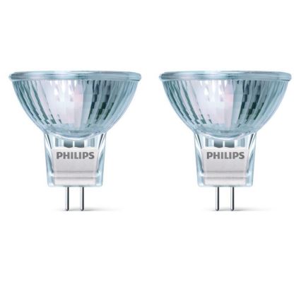 ZESTAW 2x Żarówka przemysłowa Philips GU4/35W/12V