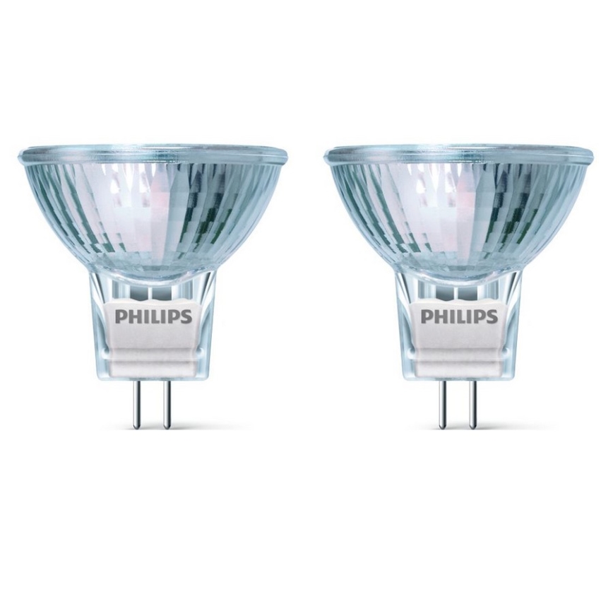 ZESTAW 2x Żarówka przemysłowa Philips GU4/35W/12V