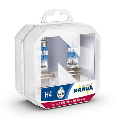 ZESTAW 2x Żarówka samochodowa H4 P43t-38/60/55W/12V - Narva 48069RPNVAS2
