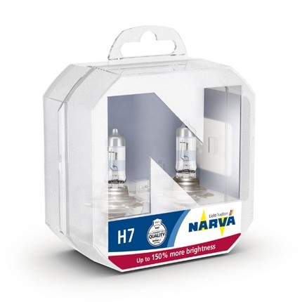 ZESTAW 2x Żarówka samochodowa H7 PX26d/55W/12V - Narva 48071RPNVAS2
