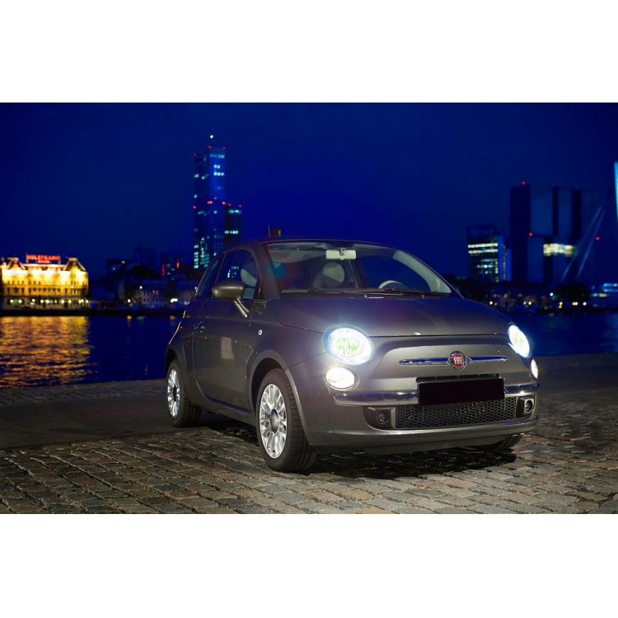 ZESTAW 2x Żarówka samochodowa Philips COLOR VISION 12342CVPYS2 H4 P43t-38/55W/12V