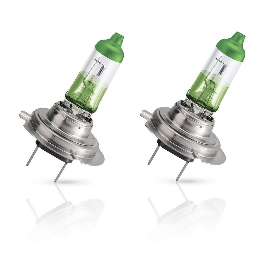 ZESTAW 2x Żarówka samochodowa Philips COLOR VISION 12972CVPGS2 H7 PX26d /55W/12V