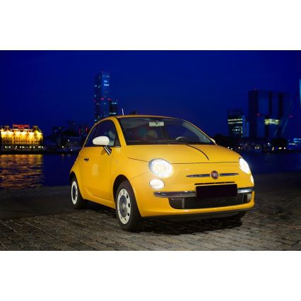 ZESTAW 2x Żarówka samochodowa Philips COLOR VISION 12972CVPYS2 H7 PX26d /55W/12V