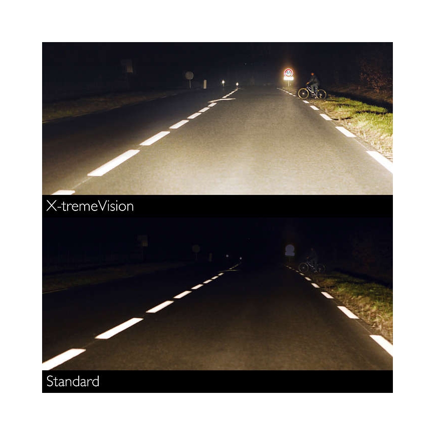 ZESTAW 2x Żarówka samochodowa Philips X-TREMEVISION 12972XV+S2 H7 PX26d/55W/12V