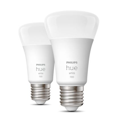 Zestaw 2× LED ściemnialna żarówka Philips Hue WHITE E27/9,5W/230V 2700K