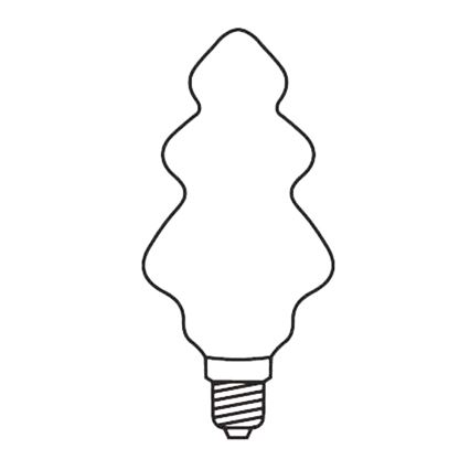ZESTAW 3 x Żarówka zapasowa TREE E10/20V/0,1A kolorowa - wykonana w Europie