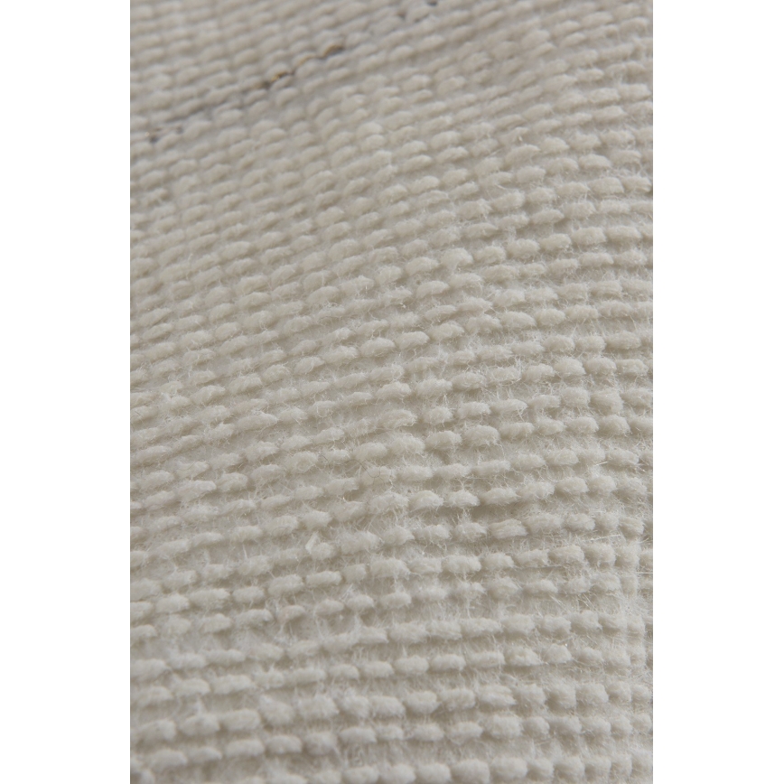 ZESTAW 3x Dywanik łazienkowy ORKIDE 60/60/100 cm beżowy