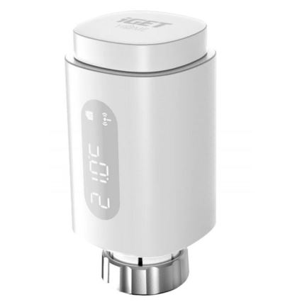 ZESTAW 3x Inteligentna głowica termostatyczna z wyświetlaczem LED 2xAA/3V Zigbee