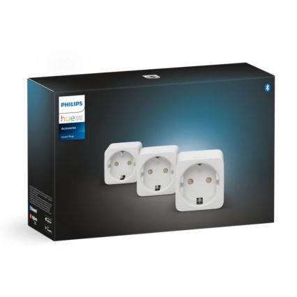 ZESTAW 3x Inteligentne gniazdo Philips Hue Smart plug EU SCHUKO