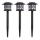 ZESTAW 3x LED Lampa solarna LED/1,2V 600 mAh