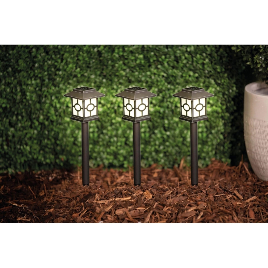 ZESTAW 3x LED Lampa solarna LED/1,2V 600 mAh