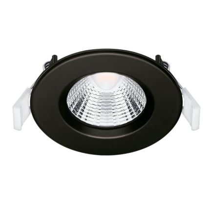 ZESTAW 3x LED Łazienkowa oprawa wpuszczana LED/5,5W/230V 2700K IP65 czarny