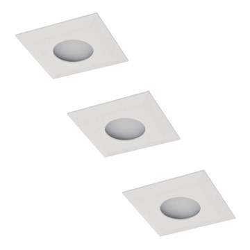 ZESTAW 3x LED Oprawa wpuszczana 3xLED/2,3W/230V