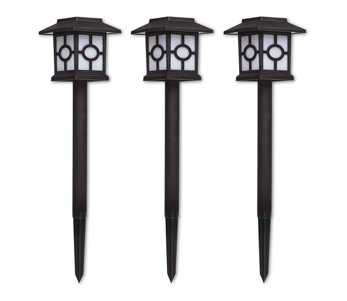 ZESTAW 3x LED Oświetlenie solarne LED/1,2V