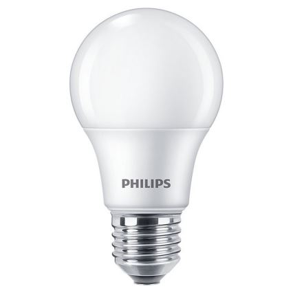 ZESTAW 3x Żarówka LED Philips A60 E27/8W/230V 4000K