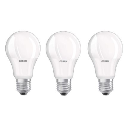 ZESTAW 3x LED Żarówka E27/11W/230V 2700K - Osram