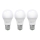 ZESTAW 3x LED Żarówka ECOLINE A60 E27/10W/230V 6500K - Brilagi