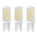 ZESTAW 3x LED Żarówka ECOLINE G9/3,5W/230V 3000K - Brilagi