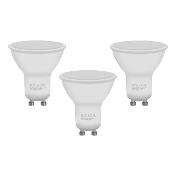 ZESTAW 3x LED Żarówka ECOLINE GU10/6W/230V 4000K - Brilagi