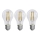 ZESTAW 3x LED Żarówka FILAMENT A60 E27/3,8W/230V 4000K Klasa energetyczna A