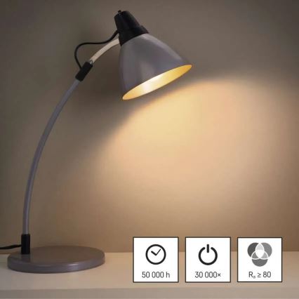 ZESTAW 3x LED Żarówka FILAMENT A60 E27/5W/230V 2700K Klasa energetyczna A
