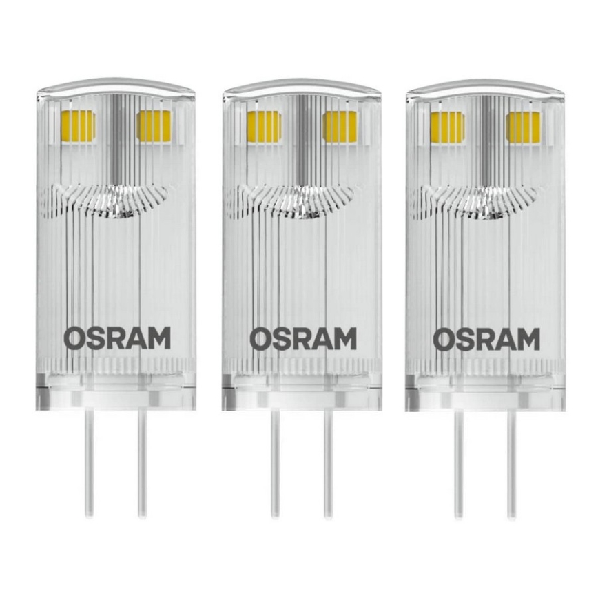 ZESTAW 3x LED Żarówka G4/0,9W/12V 2700K - Osram
