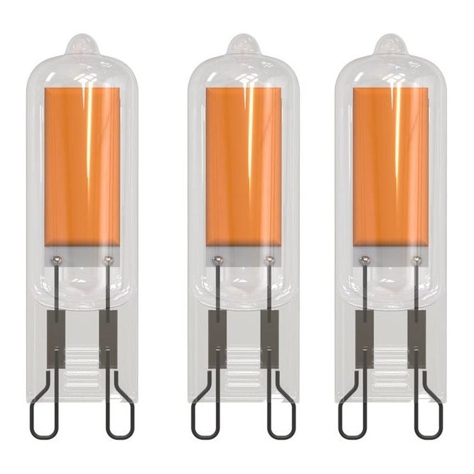 ZESTAW 3x LED Żarówka G9/2W/230V 3000K - Eglo 10614