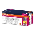 ZESTAW 3x LED Żarówka PAR16 GU10/2,8W/230V 2700K 120° - Osram