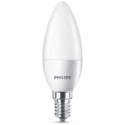 ZESTAW 3x LED Żarówka Philips B35 E14/5,5W/230V 2700K