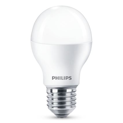 ZESTAW 3x LED Żarówka Philips E27/6W/230V 2700K