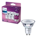 ZESTAW 3x LED Żarówka Philips PAR16 GU10/4,6W/230V 4000K