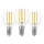 ZESTAW 3x LED Żarówka VINTAGE P45 E14/7W/230V 2700K - Eglo 110303
