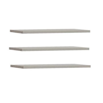 Zestaw 3x półek TIRO szary