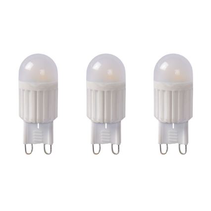 Zestaw 3x Żarówka LED Ściemnialna G9/3W/230V - Lucide 50461/13/60