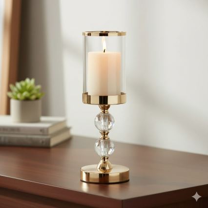 ZESTAW 3x ŚWIECE LED BRILLO LED/3xAAA kremowe + zdalne sterowanie