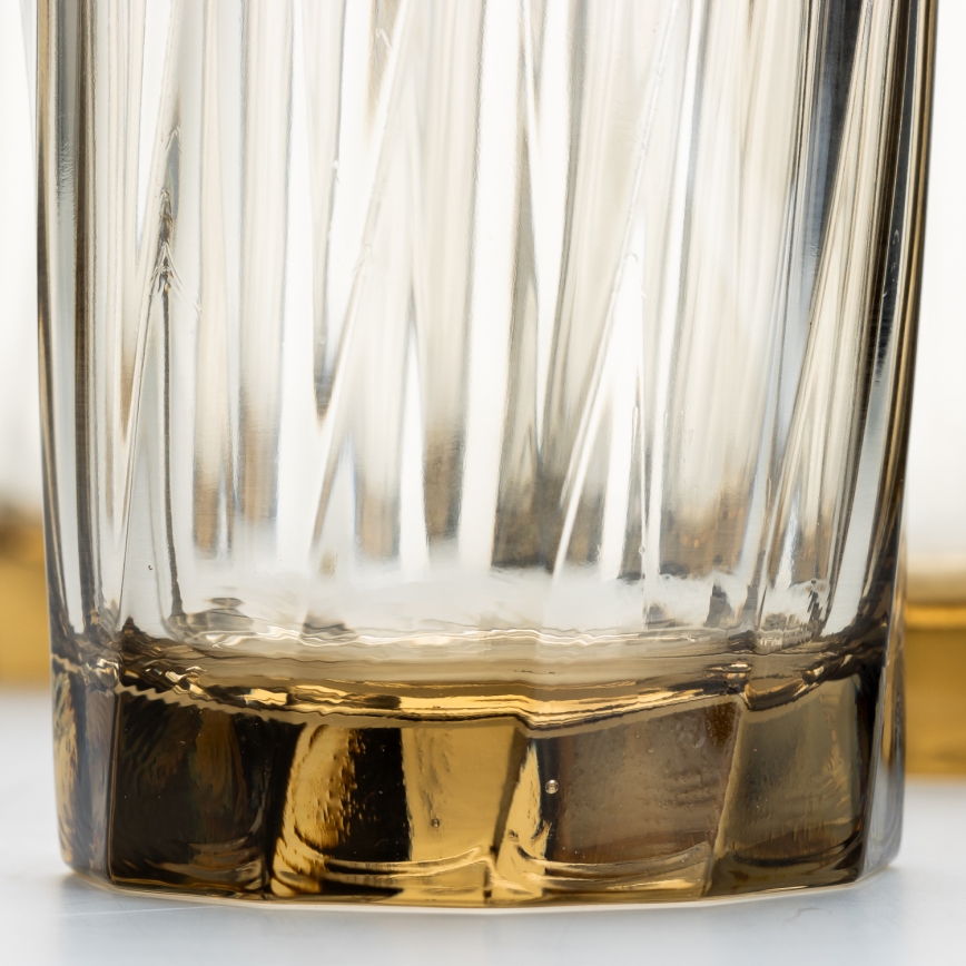 Zestaw 3x szklanka Berny 185 ml dymny
