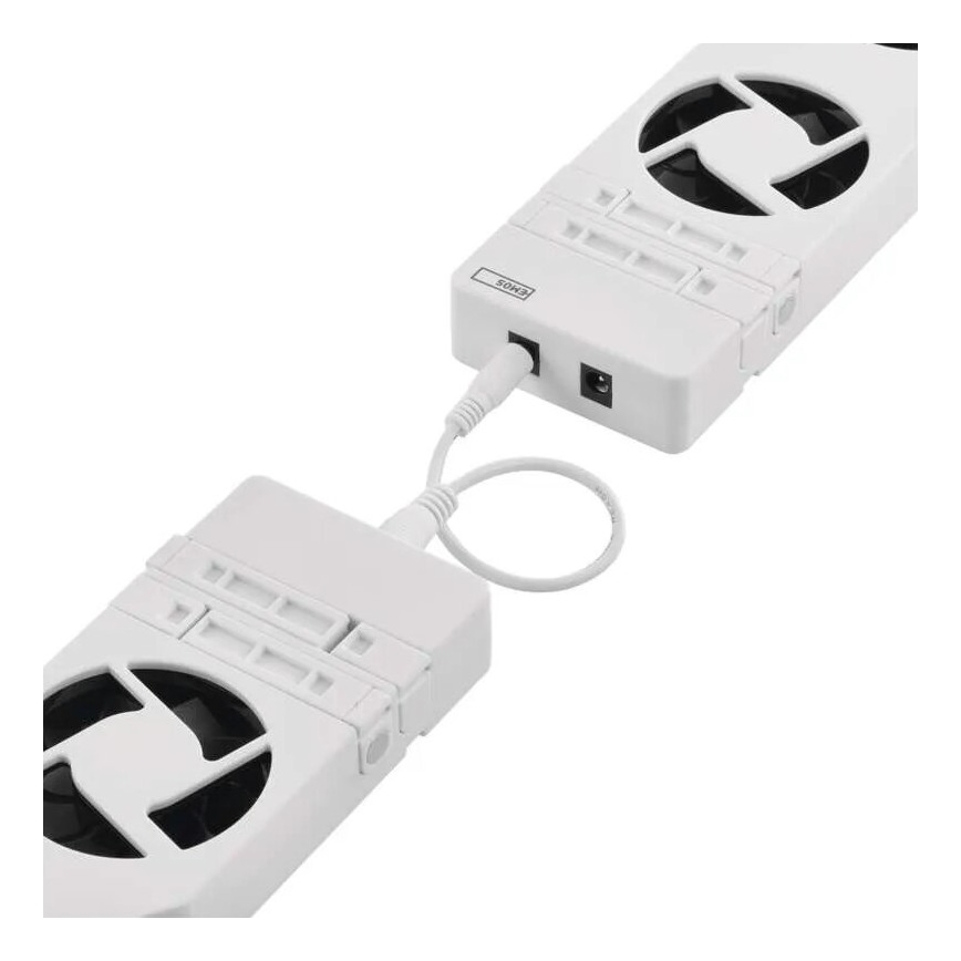 ZESTAW 3x Wentylator pod grzejnik 5/230V biały
